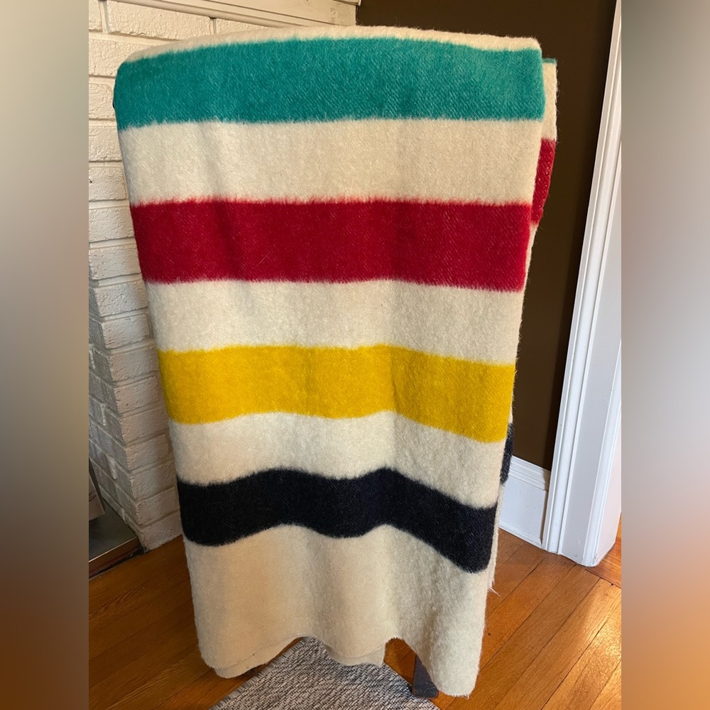 Vintage Hudson’s Bay Wool Blanket 4-Point (FOR MOLLY)